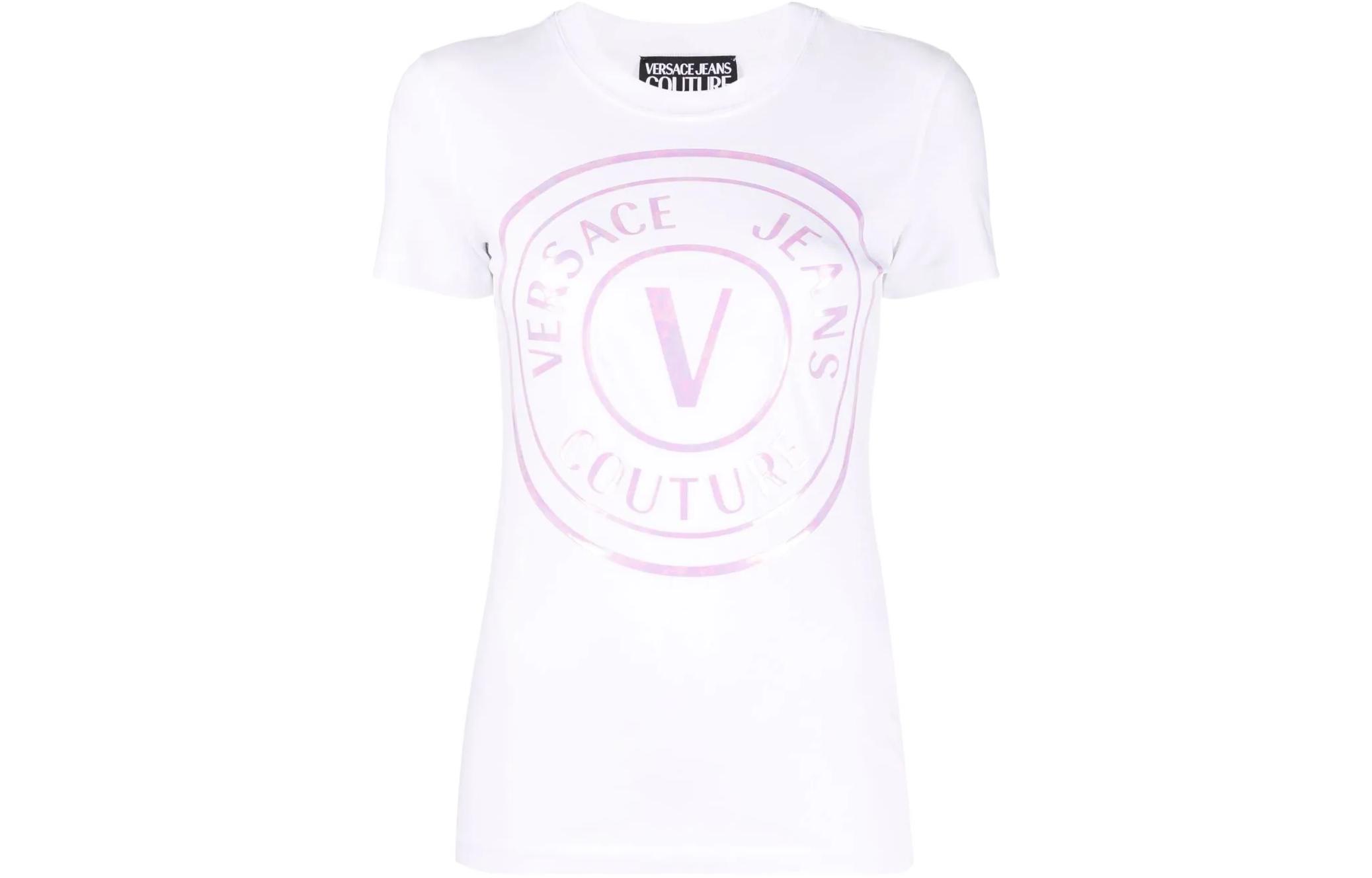 VERSACE JEANS COUTURE Футболка SS22 женская белая, Белый, VERSACE JEANS COUTURE Футболка SS22 женская белая
VERSACE JEANS COUTURE Футболка SS22 женская белая, Белый, VERSACE JEANS COUTURE Футболка SS22 женская белая