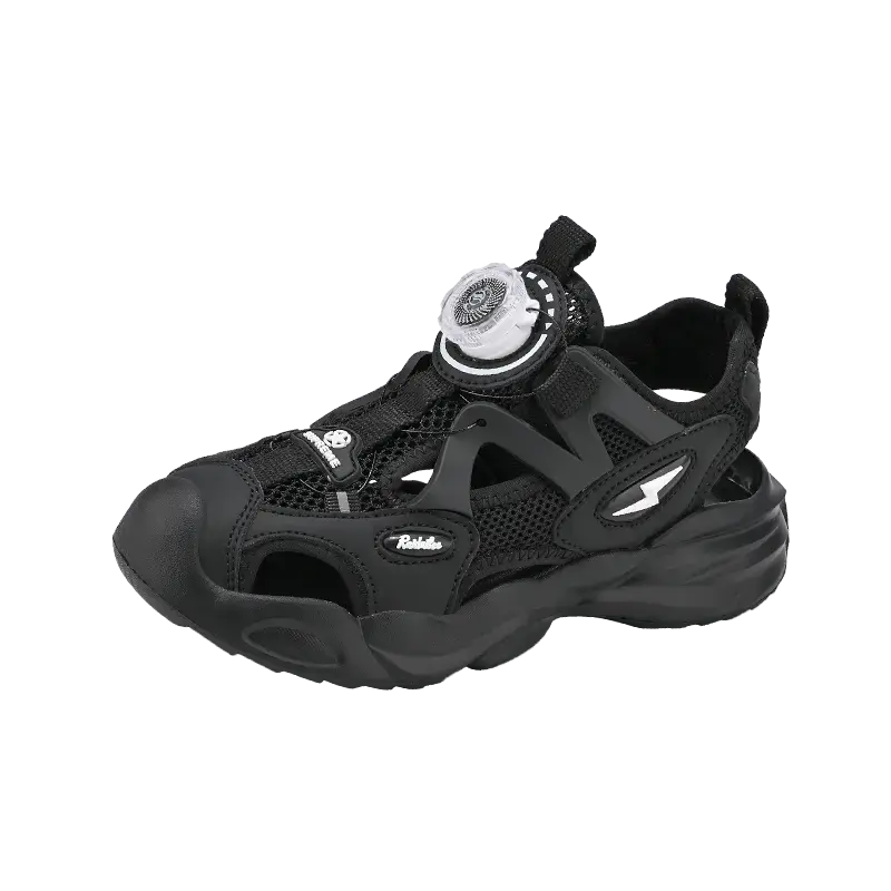 Детские сандалии с нескользящей подошвой и износостойким верхом Wooden Rabbit, черный
Детские сандалии с нескользящей подошвой и износостойким верхом Wooden Rabbit, черный