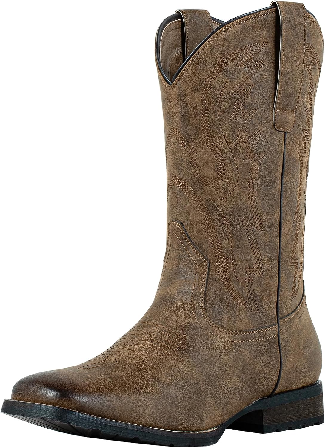 Мужские ковбойские сапоги J's.o.l.e с квадратным носком, сапоги, застежка без шнуровки, противоскользящие, для широкой икры, коричневые западные мужские сапоги J’S.O.L.E
Мужские ковбойские сапоги J's.o.l.e с квадратным носком, сапоги, застежка без шнуровки, противоскользящие, для широкой икры, коричневые западные мужские сапоги J’S.O.L.E