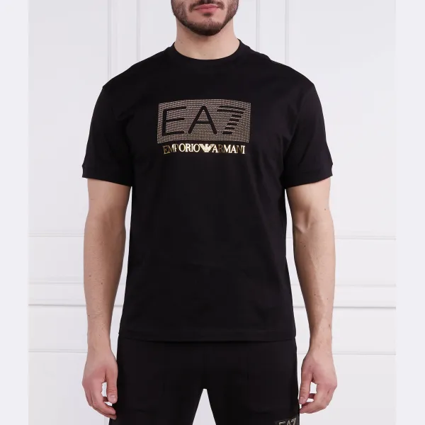 Футболка стандартного кроя Ea7, черный
Футболка стандартного кроя Ea7, черный