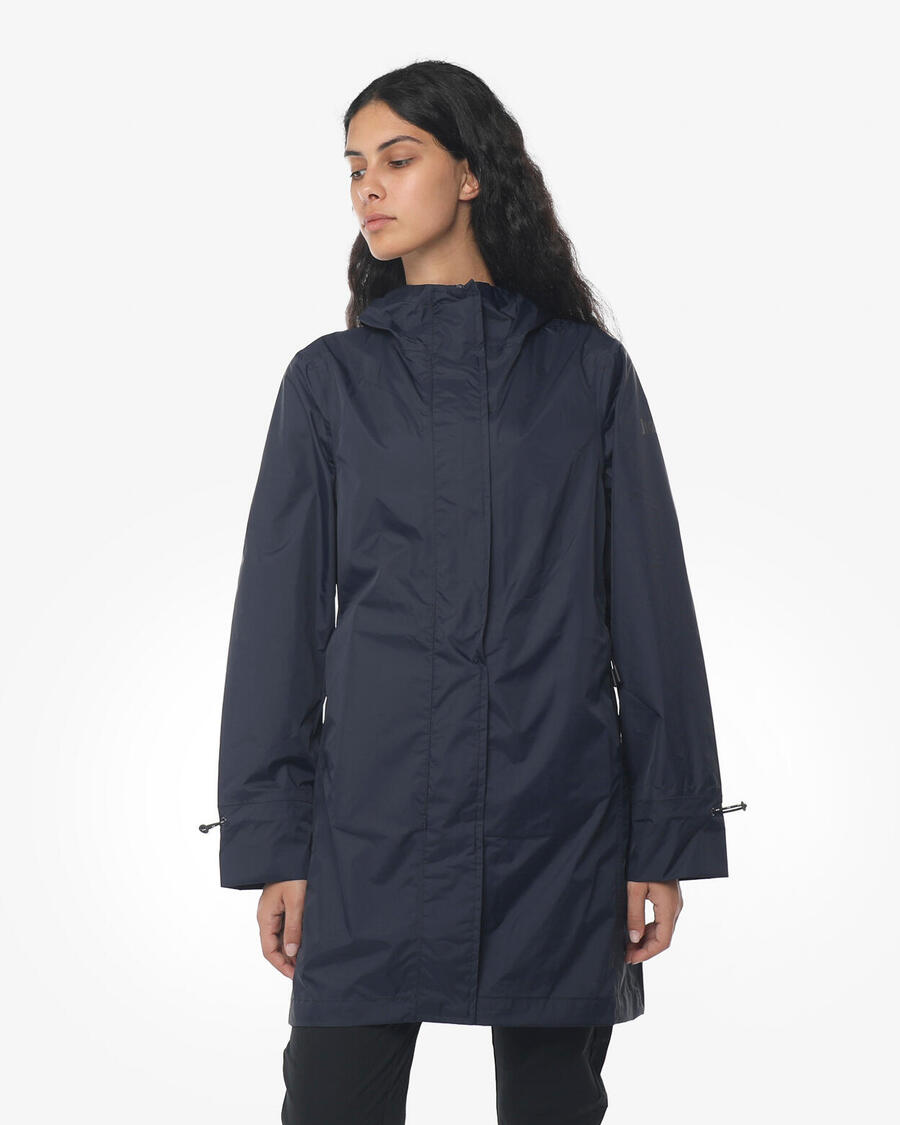 JAKED Женская синтетическая фитнес-куртка темно-синего цвета
JAKED Женская синтетическая фитнес-куртка темно-синего цвета