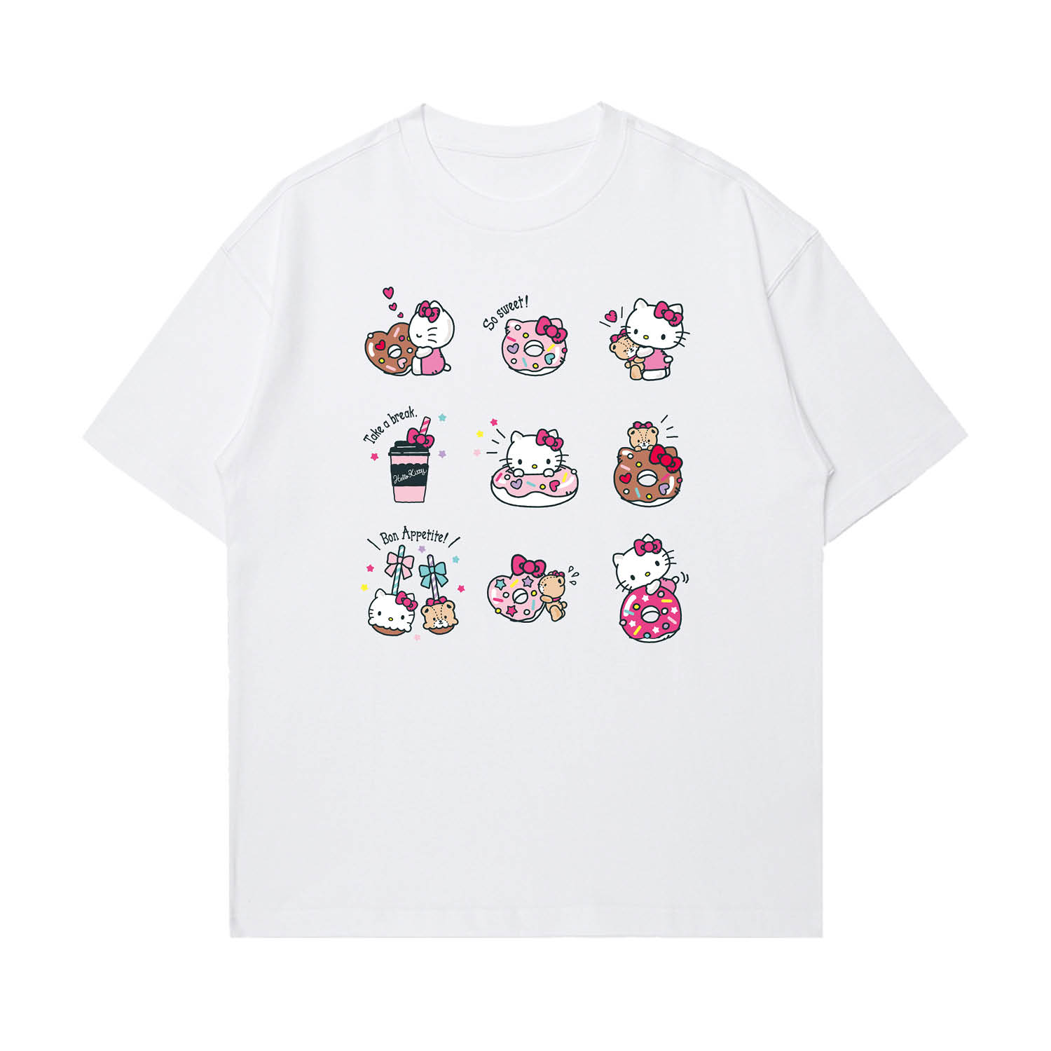 Футболка Hello Kitty SS25 Unisex Sanrio, белый
Футболка Hello Kitty SS25 Unisex Sanrio, белый