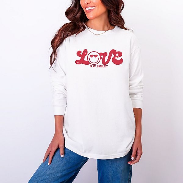 SWSmiley love cursive - женская футболка с длинным рукавом, окрашенная в готовом виде Simply Sage Market, White, Белый, SWSmiley love cursive - женская футболка с длинным рукавом, окрашенная в готовом виде Simply Sage Market, White
SWSmiley love cursive - женская футболка с длинным рукавом, окрашенная в готовом виде Simply Sage Market, White, Белый, SWSmiley love cursive - женская футболка с длинным рукавом, окрашенная в готовом виде Simply Sage Market, White