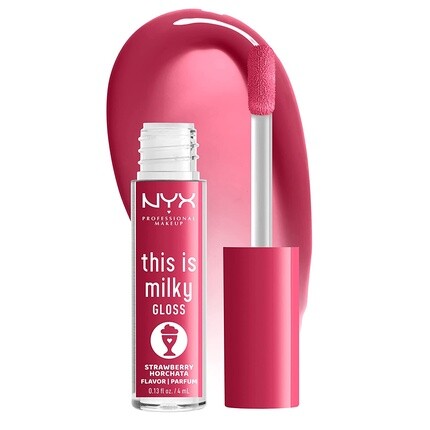 This Is Milky Gloss, 12-часовое увлажнение, веганский блеск для губ с клубникой и орчатой, розово-лиловый, Nyx Professional Makeup
This Is Milky Gloss, 12-часовое увлажнение, веганский блеск для губ с клубникой и орчатой, розово-лиловый, Nyx Professional Makeup