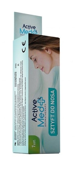 Active Med Aromatherapy Sztyft Do Nosa носовая палочка, 1 шт.
Active Med Aromatherapy Sztyft Do Nosa носовая палочка, 1 шт.