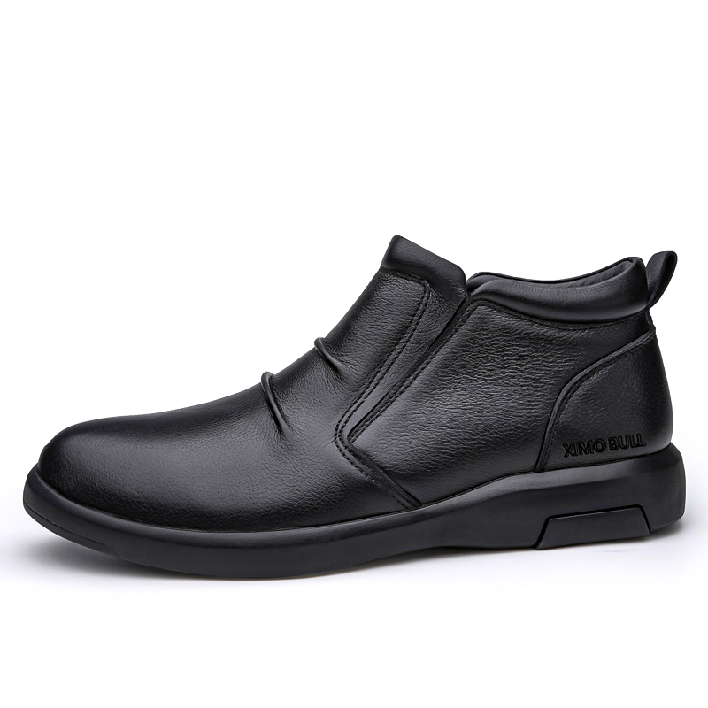XIMO BULL Черные мужские зимние ботинки на низком каблуке 3 см с меховой подкладкой, цвет Black Fleece-Lined
XIMO BULL Черные мужские зимние ботинки на низком каблуке 3 см с меховой подкладкой, цвет Black Fleece-Lined