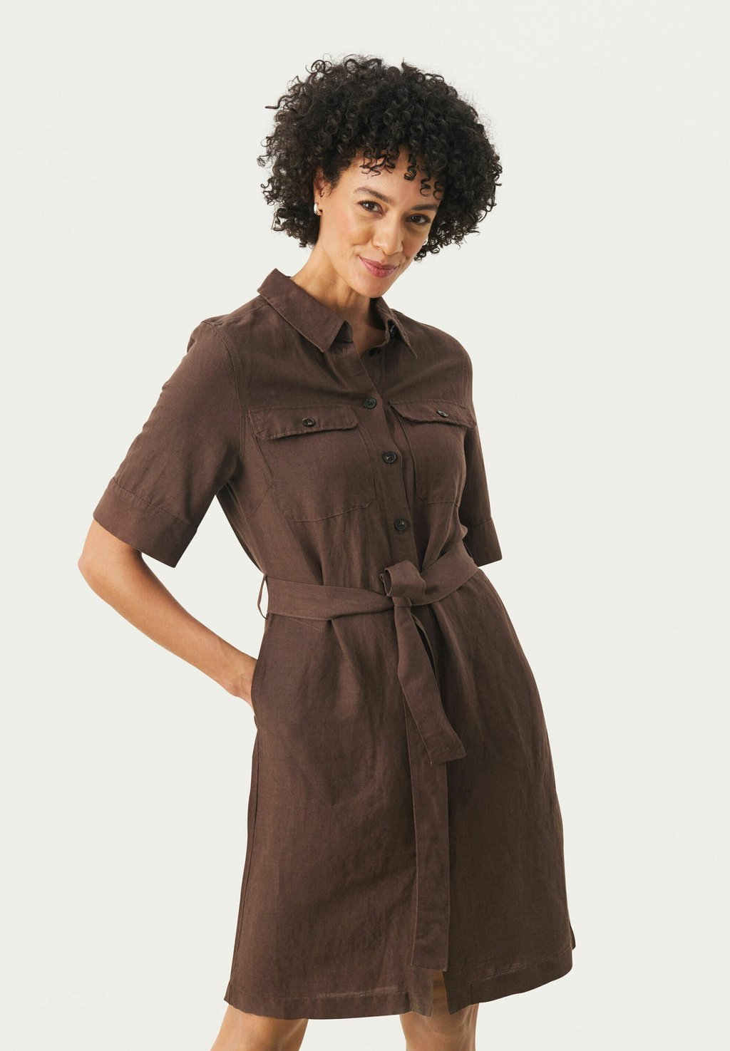 Платье-рубашка RAILI Part Two, коричневый
Платье-рубашка RAILI Part Two, коричневый
