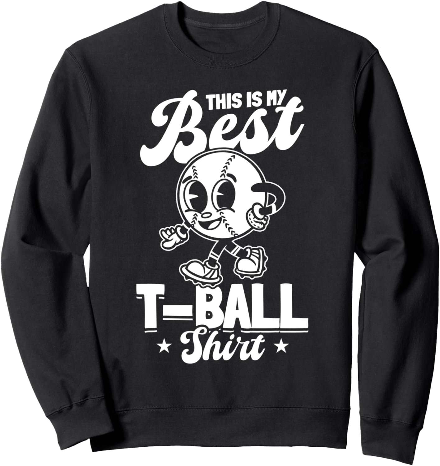 Это моя лучшая игра в бейсбол в футболке. Толстовка Teeball Player Tee-Ball Game, черный
Это моя лучшая игра в бейсбол в футболке. Толстовка Teeball Player Tee-Ball Game, черный