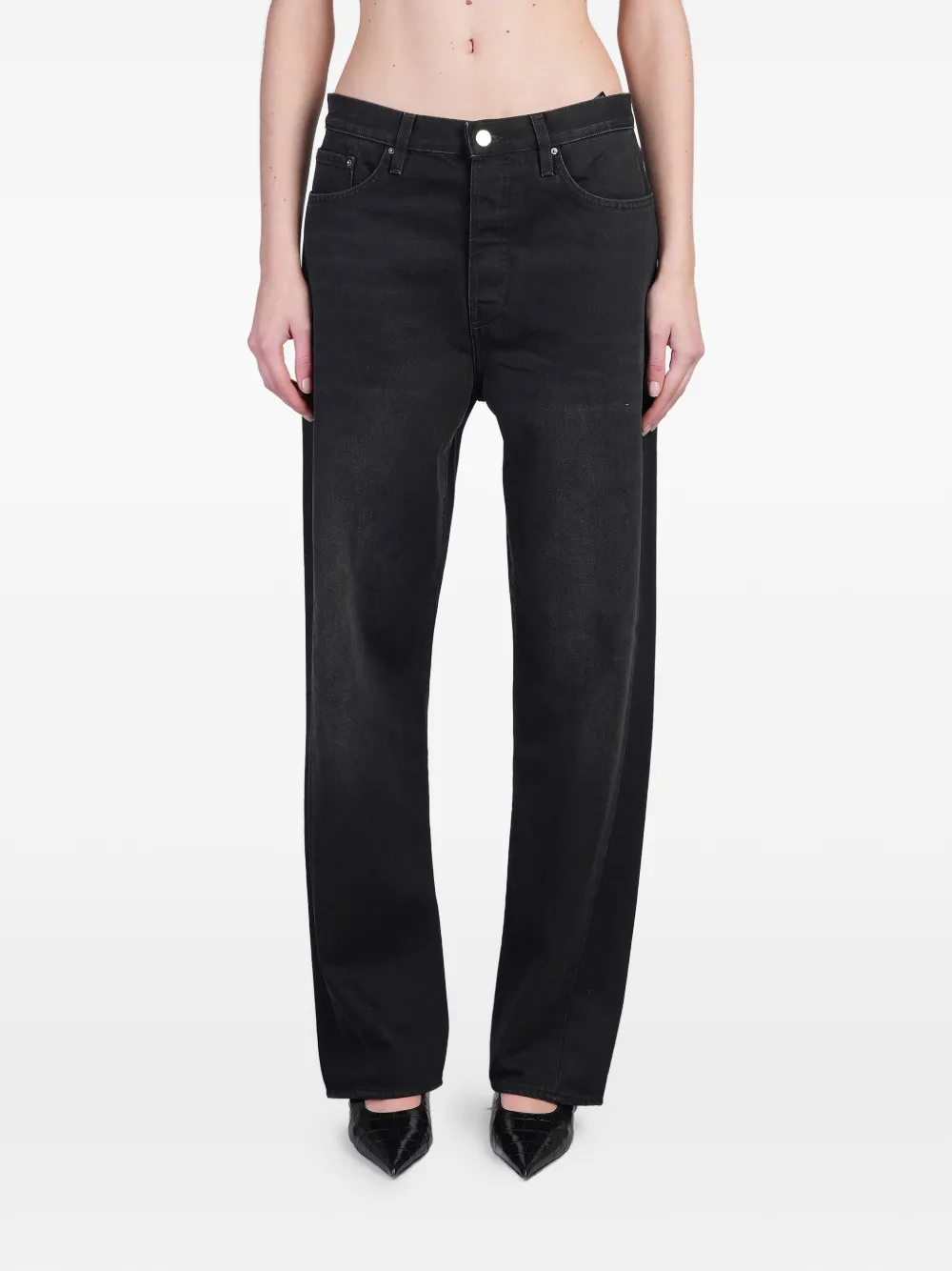 Брюки с шлёвками Toteme, черный
Брюки с шлёвками Toteme, черный