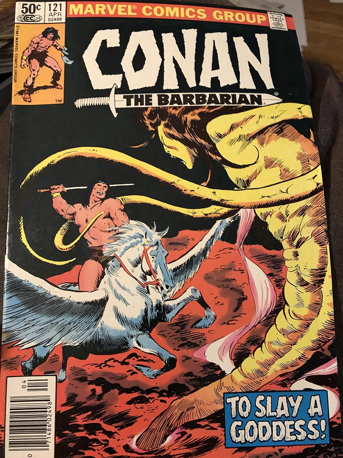 Conan the Barbarian #121 (Marvel Comics)
Conan the Barbarian #121 (Marvel Comics)