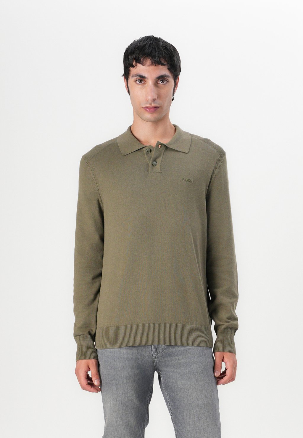 Свитер BOSS, зеленый
Свитер BOSS, зеленый