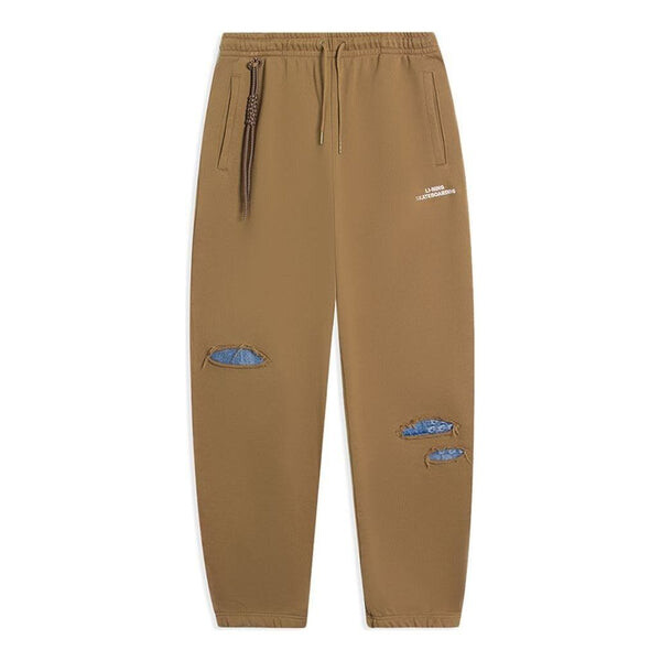 Штаны для скейтбординга с графикой Li-Ning, хаки
Штаны для скейтбординга с графикой Li-Ning, хаки