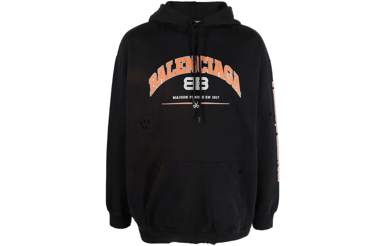 Толстовка унисекс черная Balenciaga, черный
Толстовка унисекс черная Balenciaga, черный