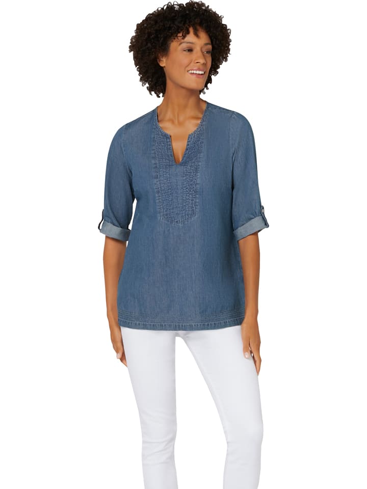 WITT WEIDEN Джинсовая блузка синего цвета
WITT WEIDEN Джинсовая блузка синего цвета