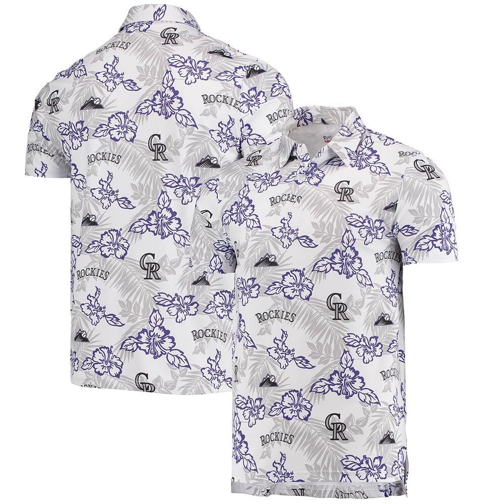 Мужская футболка-поло Reyn Spooner белого цвета Colorado Rockies Performance, цвет Rck White
Мужская футболка-поло Reyn Spooner белого цвета Colorado Rockies Performance, цвет Rck White