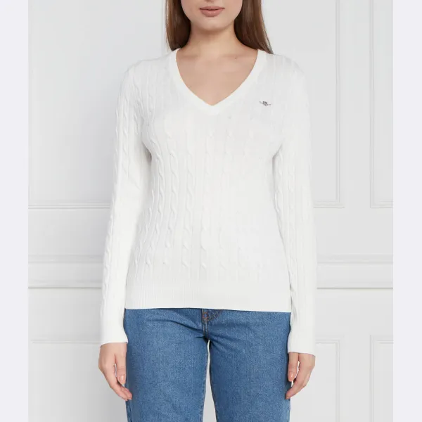 Свитер обычного кроя Gant, белый
Свитер обычного кроя Gant, белый