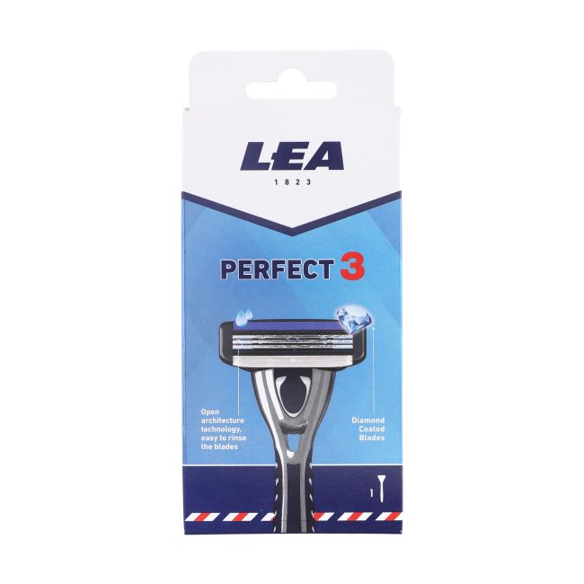 Идеальная бритва с 3 лезвиями и 1 сменной головкой Lea
Идеальная бритва с 3 лезвиями и 1 сменной головкой Lea