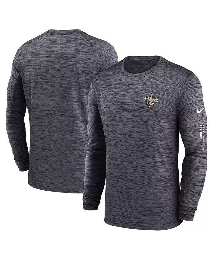 Мужская черная футболка с длинным рукавом New Orleans Saints Velocity Nike
Мужская черная футболка с длинным рукавом New Orleans Saints Velocity Nike