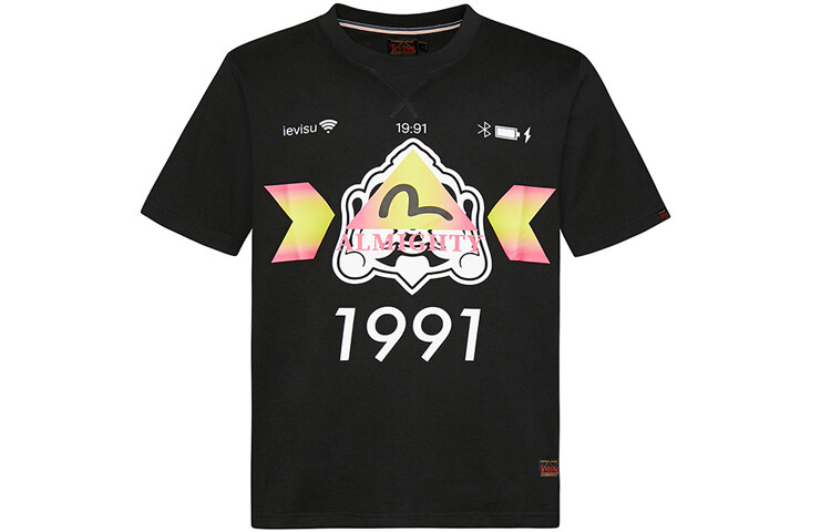 Футболка мужская черная Evisu, черный
Футболка мужская черная Evisu, черный