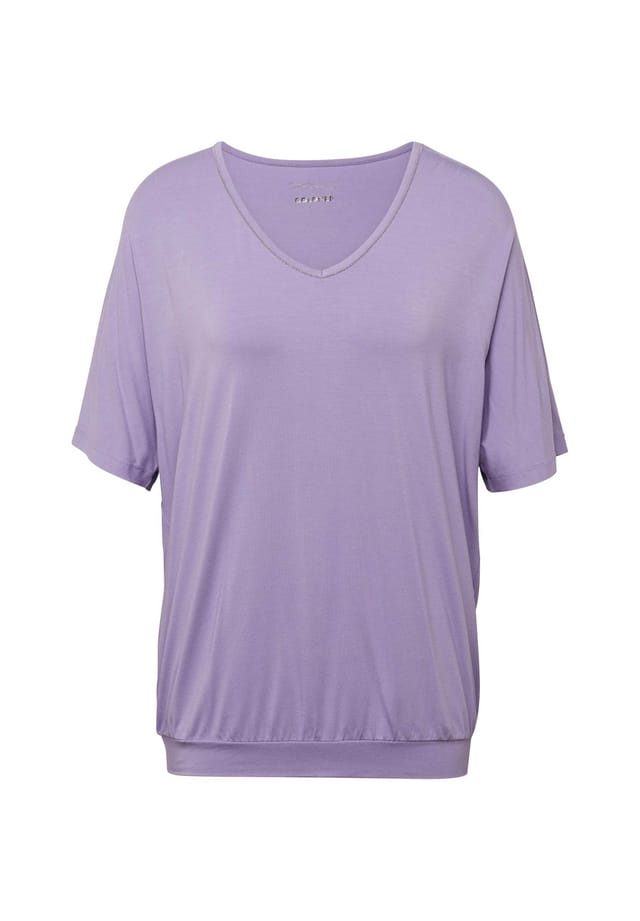 Короткий размер: рубашка с V-образным вырезом Goldner, сиреневый
Короткий размер: рубашка с V-образным вырезом Goldner, сиреневый
