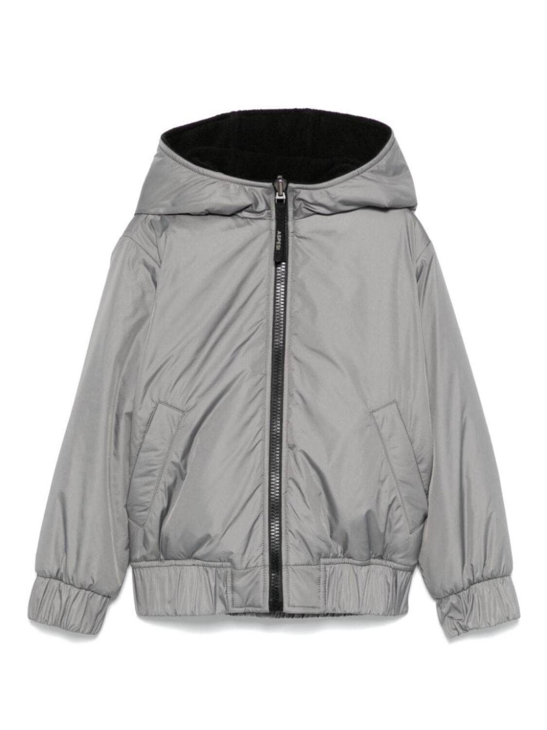 Двусторонний пуховик Aspesi Kids, серый
Двусторонний пуховик Aspesi Kids, серый