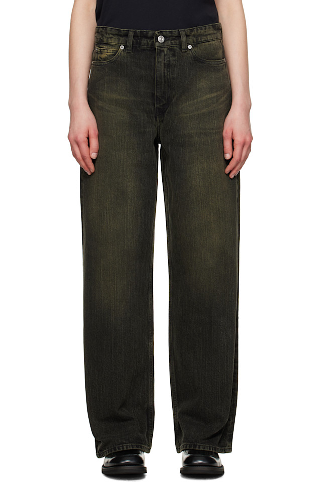 Джинсы полного кроя Our Legacy, черный
Джинсы полного кроя Our Legacy, черный