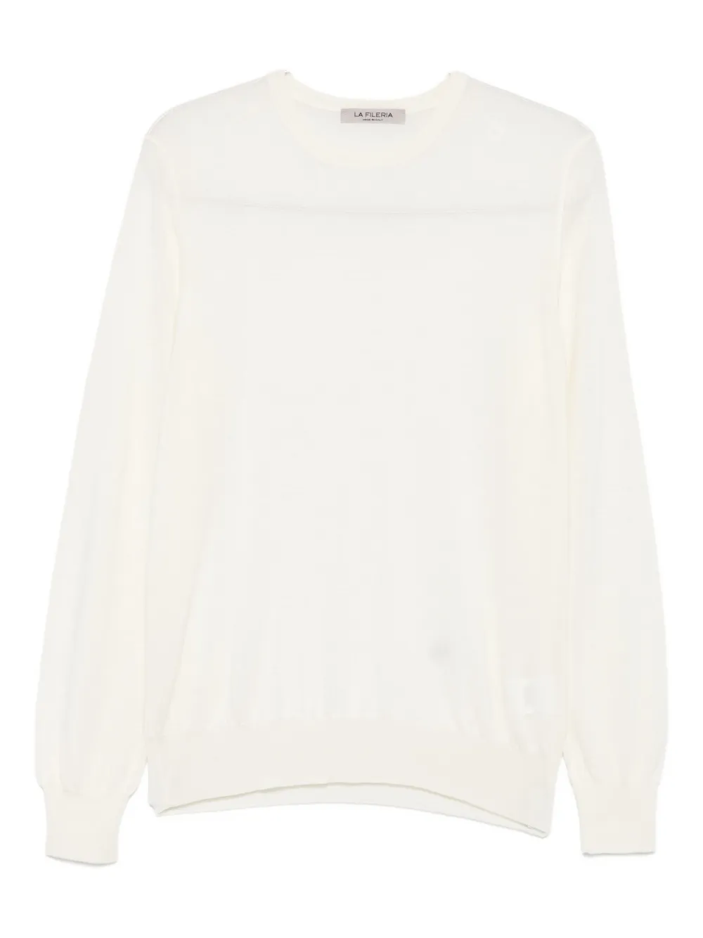 Шерстяной свитер с круглым вырезом Fileria, белый
Шерстяной свитер с круглым вырезом Fileria, белый