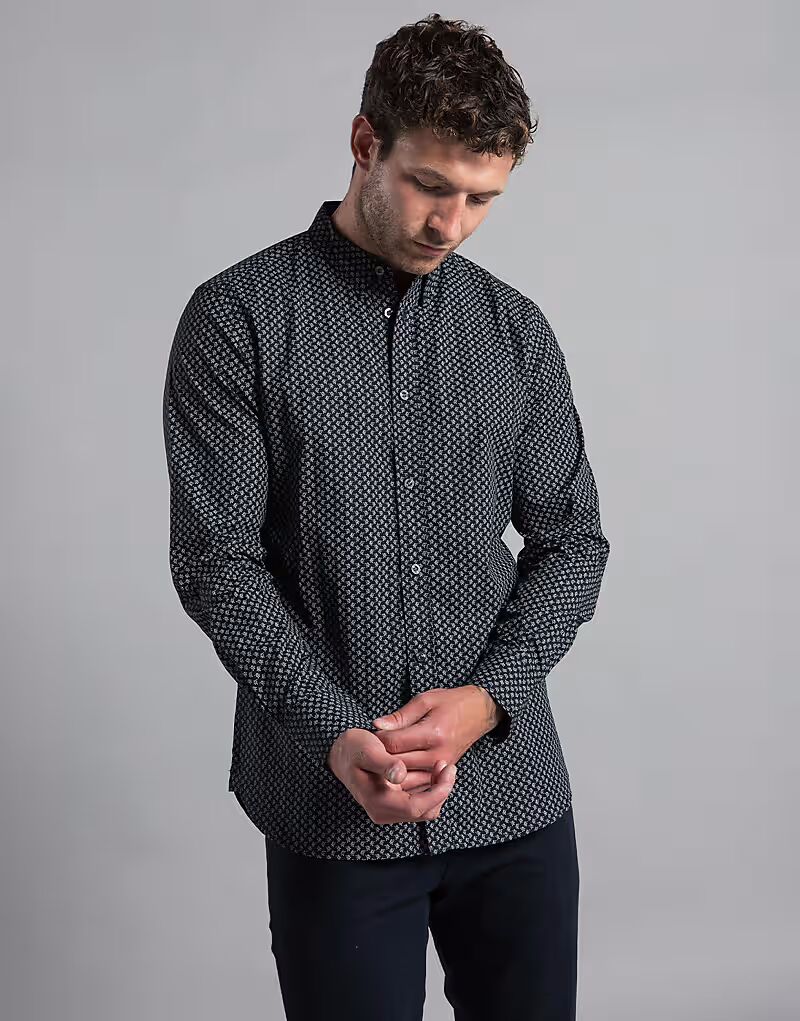 Хлопковая рубашка с длинными рукавами и цветочным принтом синего цвета French Connection
Хлопковая рубашка с длинными рукавами и цветочным принтом синего цвета French Connection