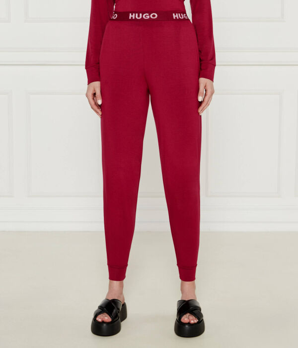 Пижамные штаны женские Hugo Bodywear из вискозы, бургундия
Пижамные штаны женские Hugo Bodywear из вискозы, бургундия
