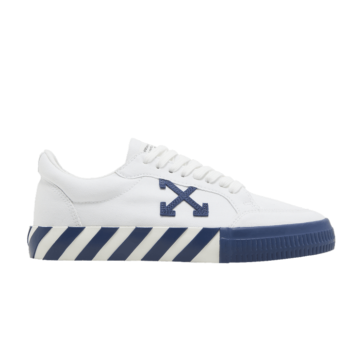 Кроссовки Off-White Off-White Vulc Sneaker 'White Navy Blue', белый 
Кроссовки Off-White Off-White Vulc Sneaker 'White Navy Blue', белый