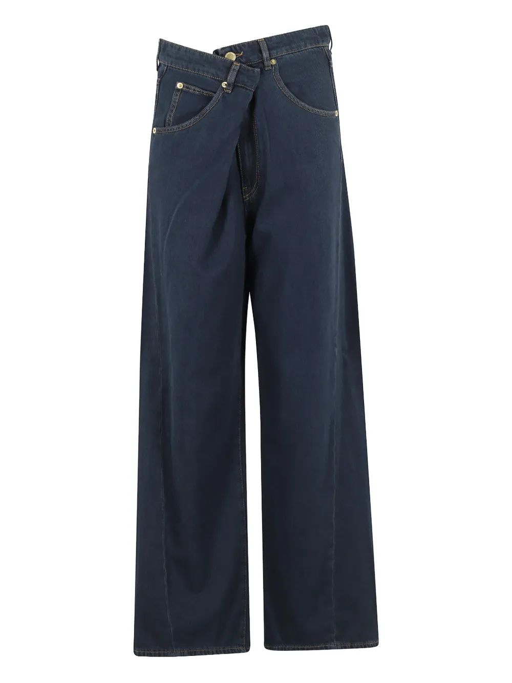 Широкие джинсы Ines с отворотом Darkpark, синий
Широкие джинсы Ines с отворотом Darkpark, синий