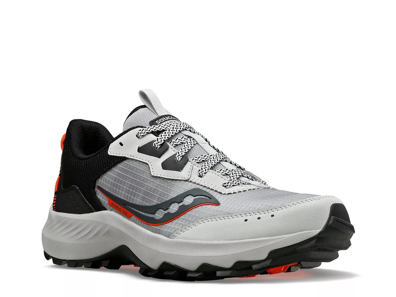 Кроссовки для бега по пересеченной местности Saucony Aura Trail — мужские, серые/красные/черные
Кроссовки для бега по пересеченной местности Saucony Aura Trail — мужские, серые/красные/черные