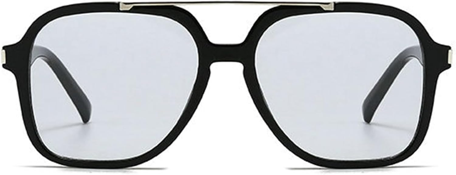 Willochra Модные солнцезащитные очки большого размера с квадратной оправой и двойной перемычкой для женщин, защита от УФ-излучения UV400, ретро-заклепки, солнцезащитные очки для мужчин, темно-зеленые, C3
Willochra Модные солнцезащитные очки большого размера с квадратной оправой и двойной перемычкой для женщин, защита от УФ-излучения UV400, ретро-заклепки, солнцезащитные очки для мужчин, темно-зеленые, C3