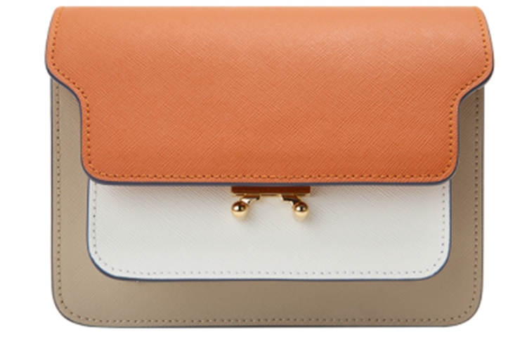 Кожаный Саквояж из Телячьей Кожи, Женская Сумка Через Плечо Светлый Хаки и Коричневый MARNI
Кожаный Саквояж из Телячьей Кожи, Женская Сумка Через Плечо Светлый Хаки и Коричневый MARNI