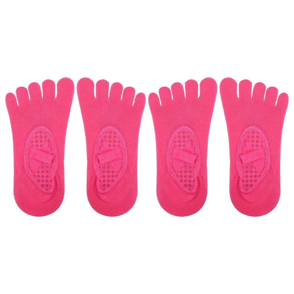 Носки для йоги, носки с пятью пальцами, балетные носки с ручками для женщин Unique Bargains, цвет Rose Red
Носки для йоги, носки с пятью пальцами, балетные носки с ручками для женщин Unique Bargains, цвет Rose Red
