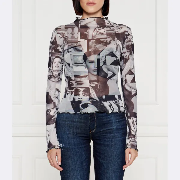 Блузка Adriana узкого кроя Guess, серый
Блузка Adriana узкого кроя Guess, серый