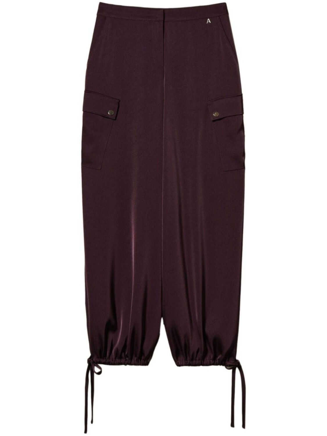 Атласные брюки карго TWINSET, красный
Атласные брюки карго TWINSET, красный