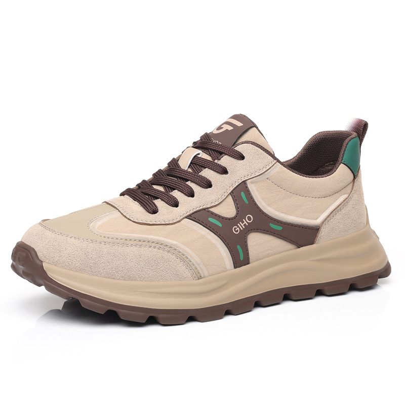 Дышащие низкие повседневные туфли для мужчин GIHO, Khaki
Дышащие низкие повседневные туфли для мужчин GIHO, Khaki