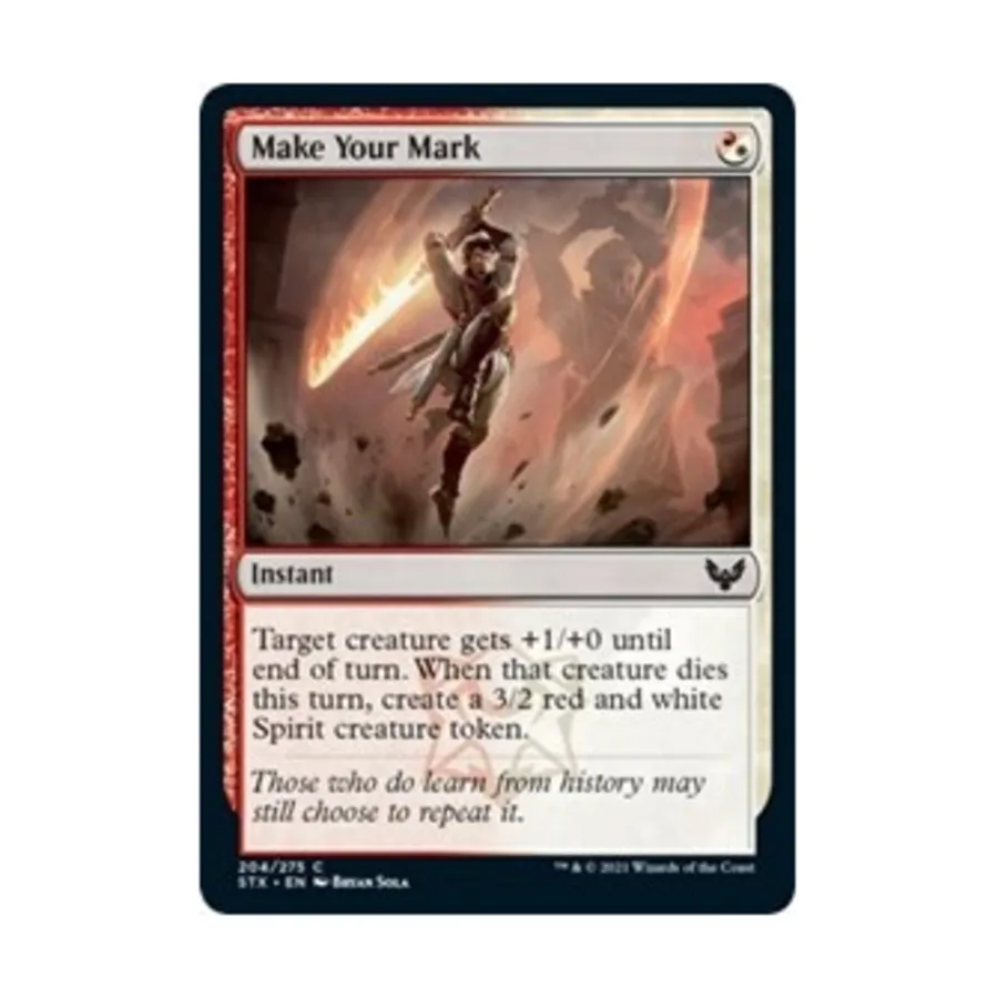 CCG Оставь свой след (С), MTG - Strixhaven - School of Mages
CCG Оставь свой след (С), MTG - Strixhaven - School of Mages