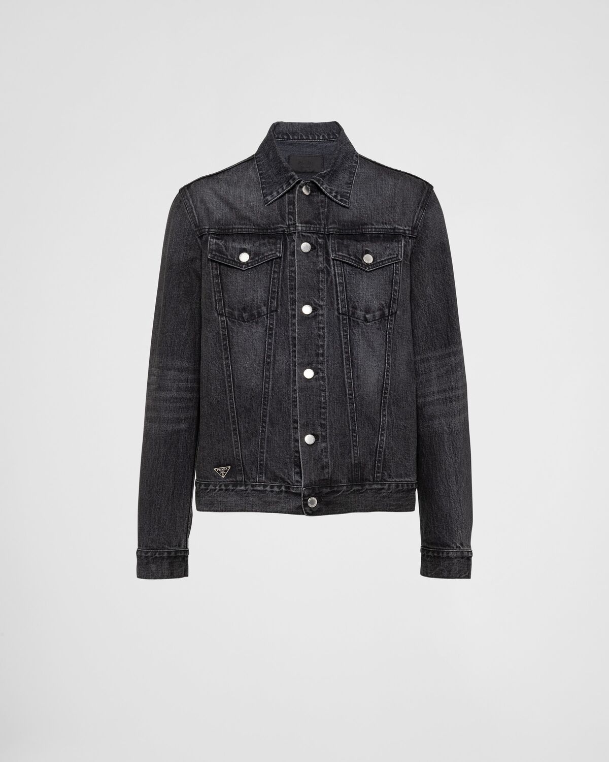 Джинсовая куртка-блузон Prada, черный
Джинсовая куртка-блузон Prada, черный