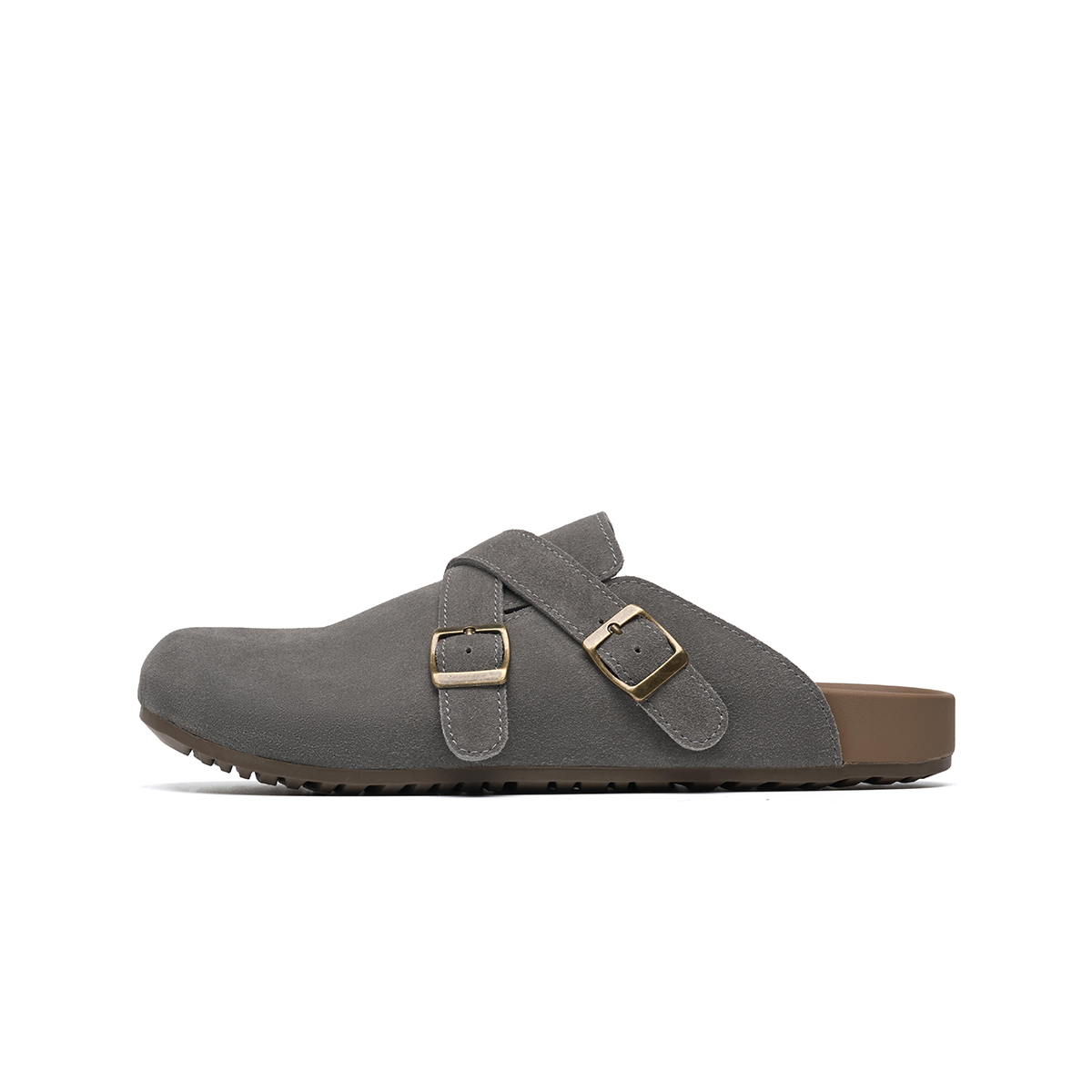 TRUMPPIPE Мужские серые тапочки с закрытым носком и противоскользящей резиновой подошвой, цвет Gray
TRUMPPIPE Мужские серые тапочки с закрытым носком и противоскользящей резиновой подошвой, цвет Gray