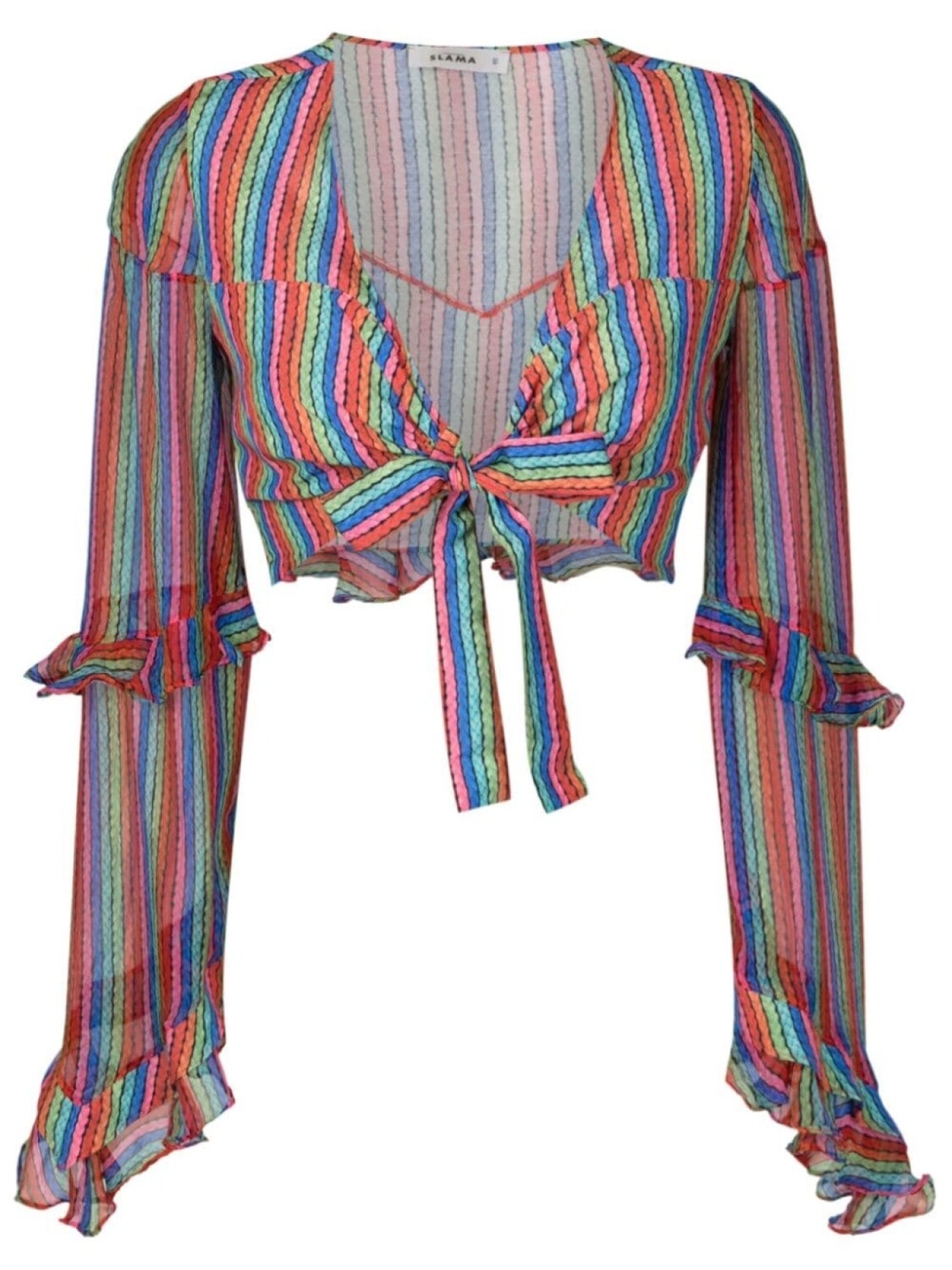 Amir Slama укороченный топ с графичным принтом, разноцветный
Amir Slama укороченный топ с графичным принтом, разноцветный