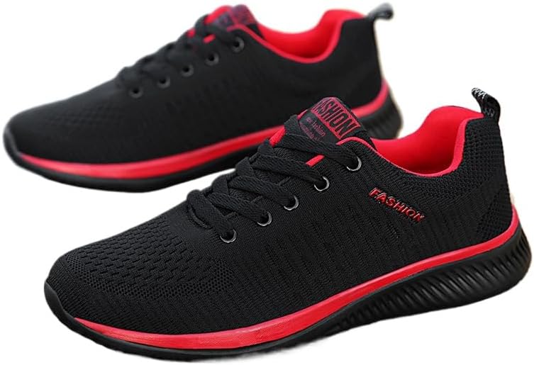 Кроссовки мужские, дышащие с сеткой, для ходьбы, с поддержкой свода стопы, ортопедические, спортивные, для тренажерного зала, бега, путешествий, джоггинга, кросс-тренинга Hhhchpm, черный/красный
Кроссовки мужские, дышащие с сеткой, для ходьбы, с поддержкой свода стопы, ортопедические, спортивные, для тренажерного зала, бега, путешествий, джоггинга, кросс-тренинга Hhhchpm, черный/красный