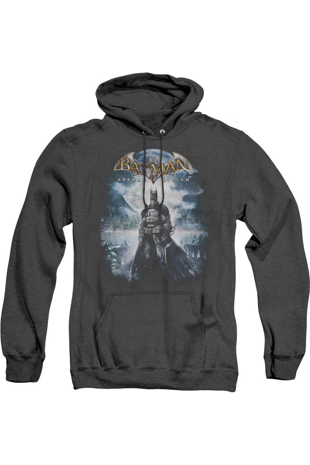 Обложка игры Batman Arkham Asylum для взрослых Heather Hoodie / Толстовка с капюшоном Gildan, черный
Обложка игры Batman Arkham Asylum для взрослых Heather Hoodie / Толстовка с капюшоном Gildan, черный