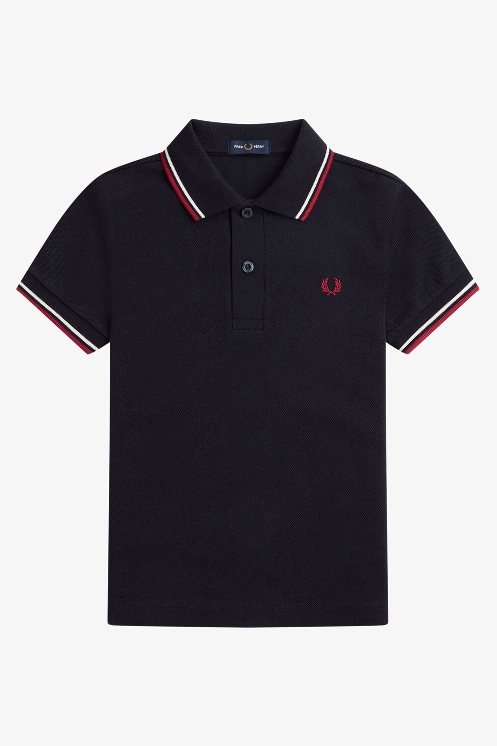 Детская рубашка-поло с двойной окантовкой Fred Perry, синий
Детская рубашка-поло с двойной окантовкой Fred Perry, синий