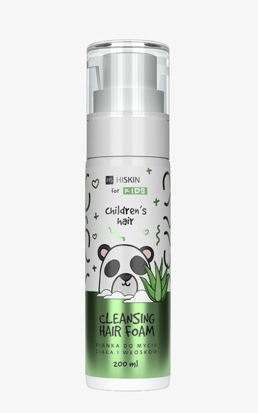 HISKIN For Kids Детская пенка для мытья волос и тела с алоэ 200 мл
HISKIN For Kids Детская пенка для мытья волос и тела с алоэ 200 мл