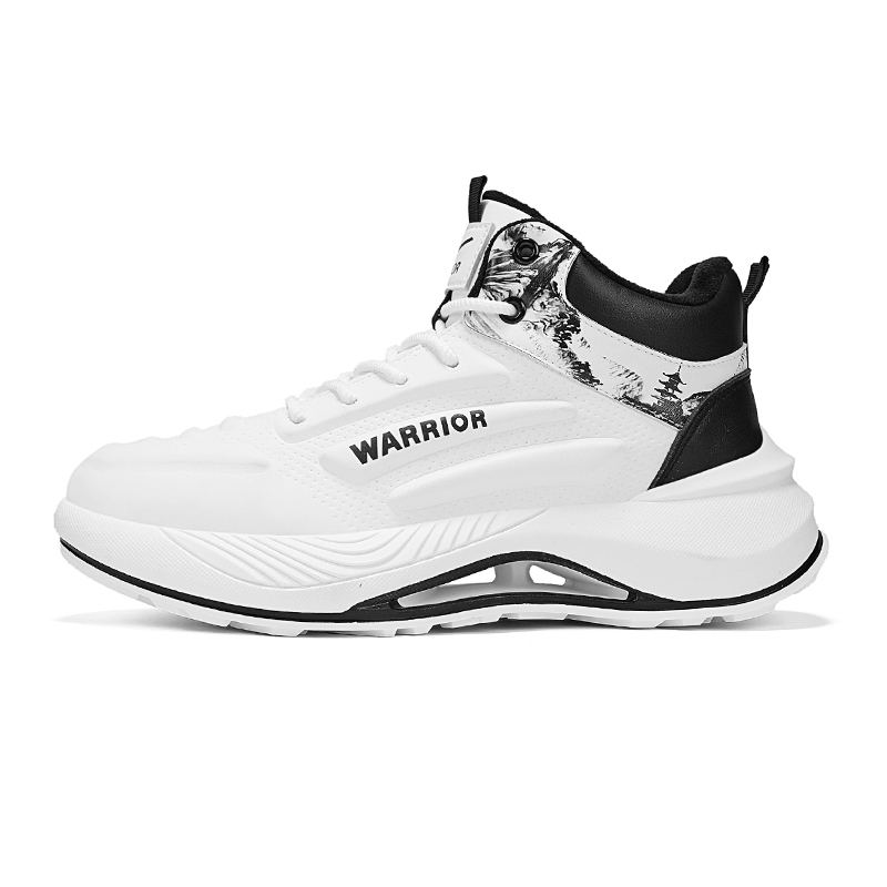 Термоустойчивые высокие повседневные кроссовки для мужчин с защитой от истирания WARRIOR, белый/carbon черный
Термоустойчивые высокие повседневные кроссовки для мужчин с защитой от истирания WARRIOR, белый/carbon черный