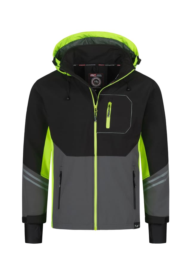 Куртка софтшелл Rock Creek, желтый 
Куртка софтшелл Rock Creek, желтый