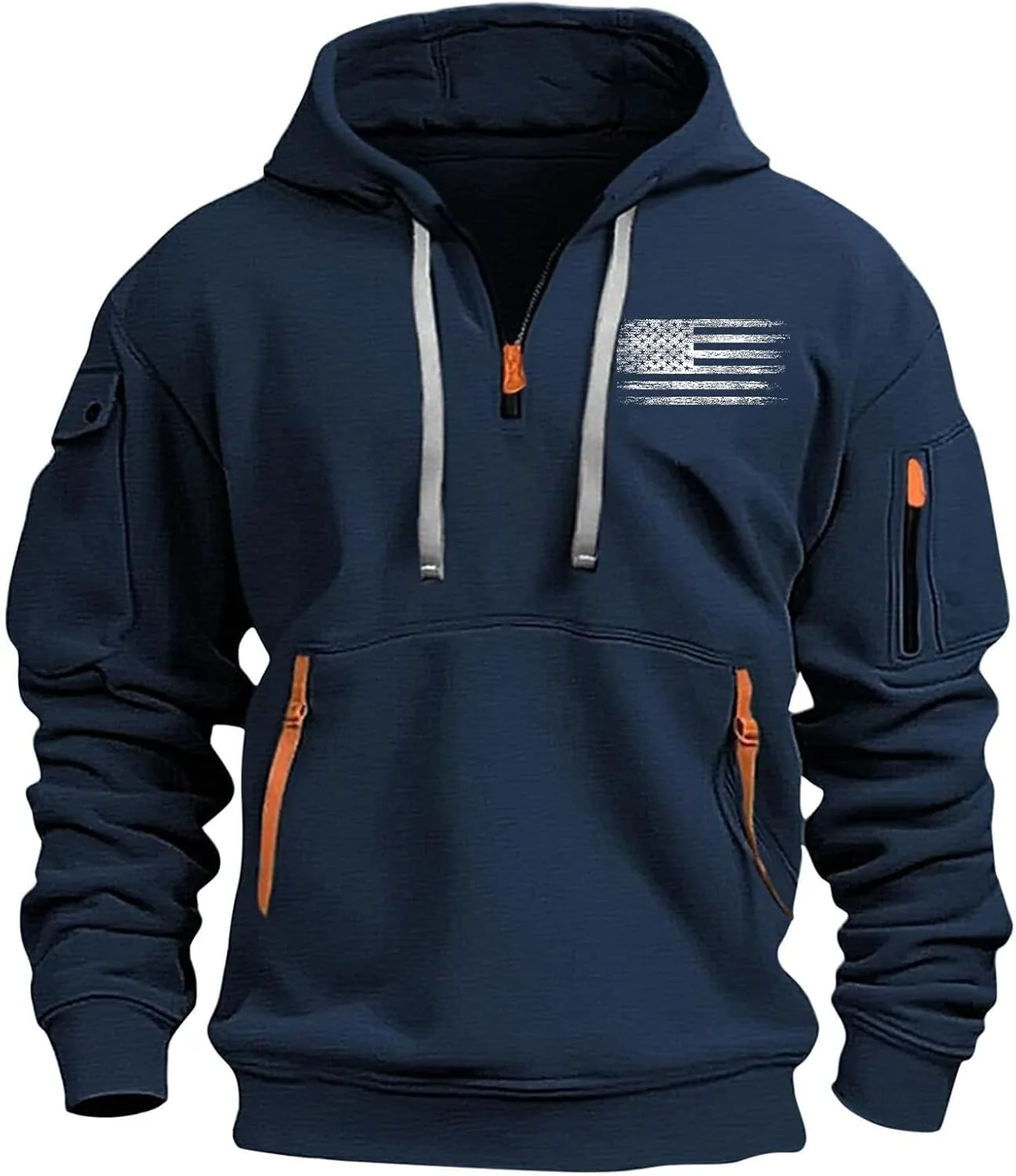 Тактический худи для мужчин Quarter Zip с карманами
Тактический худи для мужчин Quarter Zip с карманами