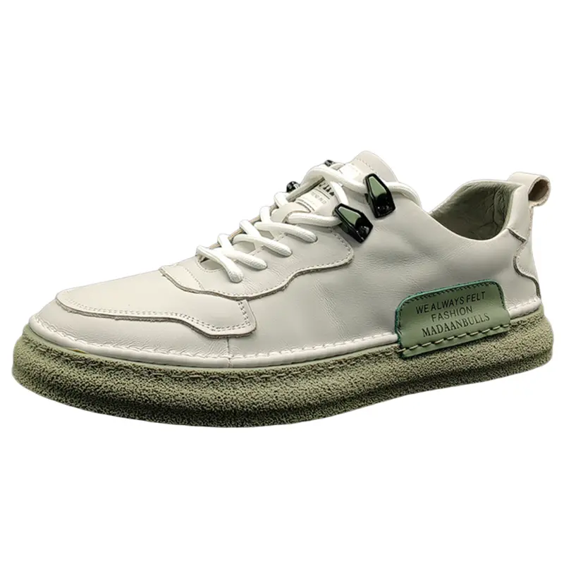 ZUOSAISI Низкие скейтерские кроссовки мужские бело-зеленые, цвет White Green
ZUOSAISI Низкие скейтерские кроссовки мужские бело-зеленые, цвет White Green